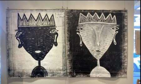 Scott and Monte by artist Scott Leopold